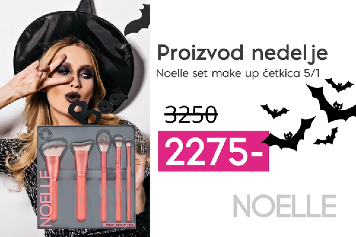 Proizvod nedelje - Noelle make up set četkica highlight & contour 2275 -